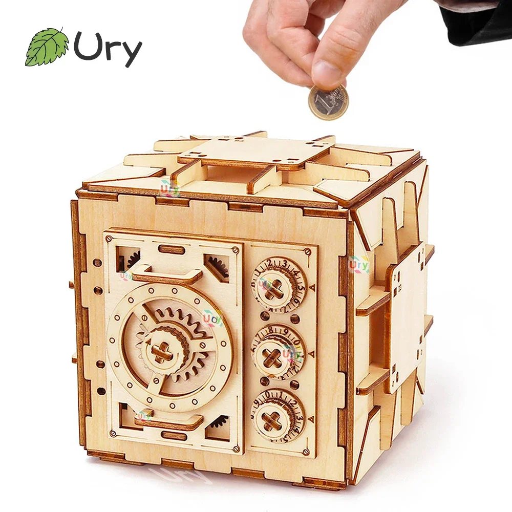 Woodworking Tv - URY ثلاثية الأبعاد لغز خشبي كلمة