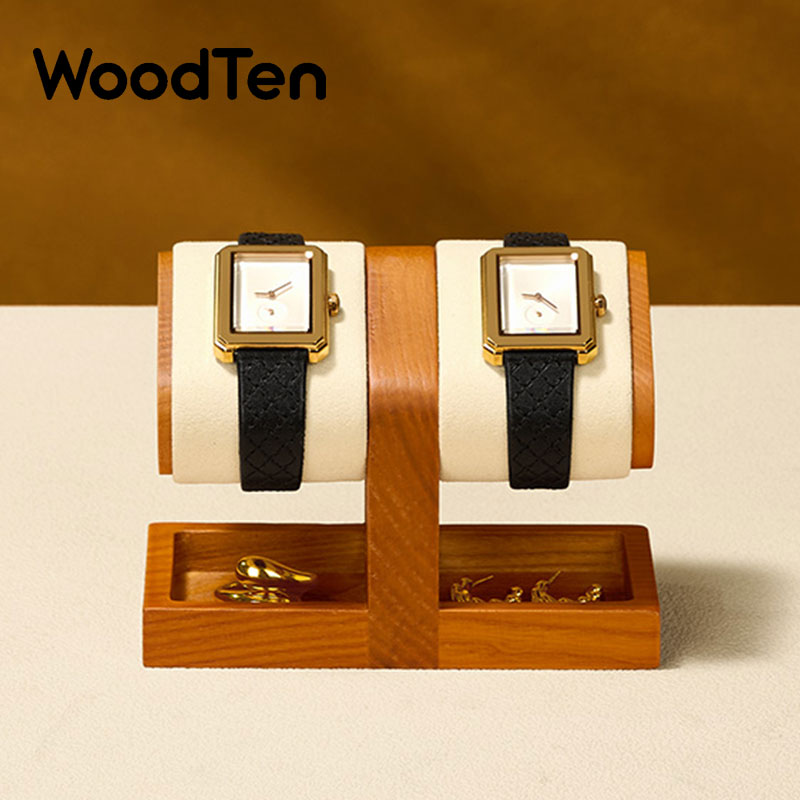 Woodworking Show - حامل عرض ساعات خشبي من وودتن،