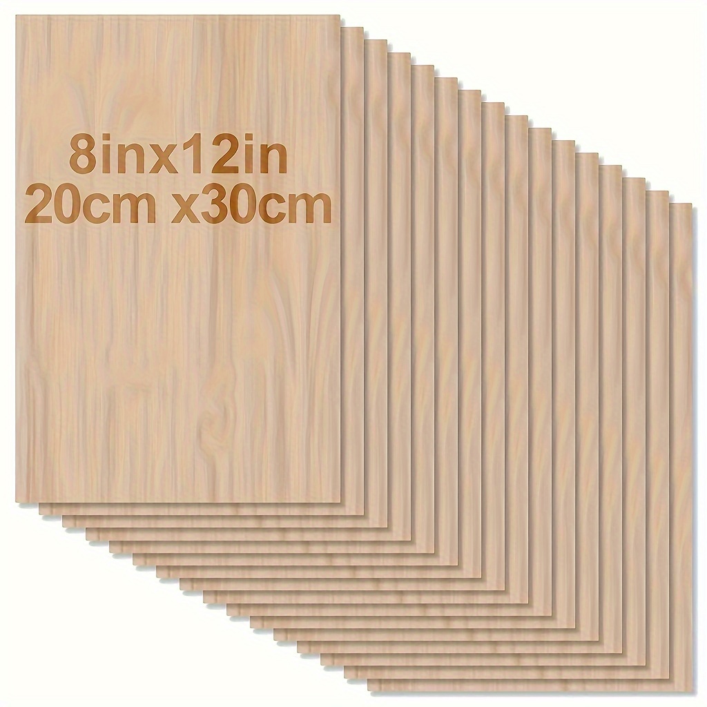 Woodworking Zone - 4/8 قطع خشب للحرف اليدوية -