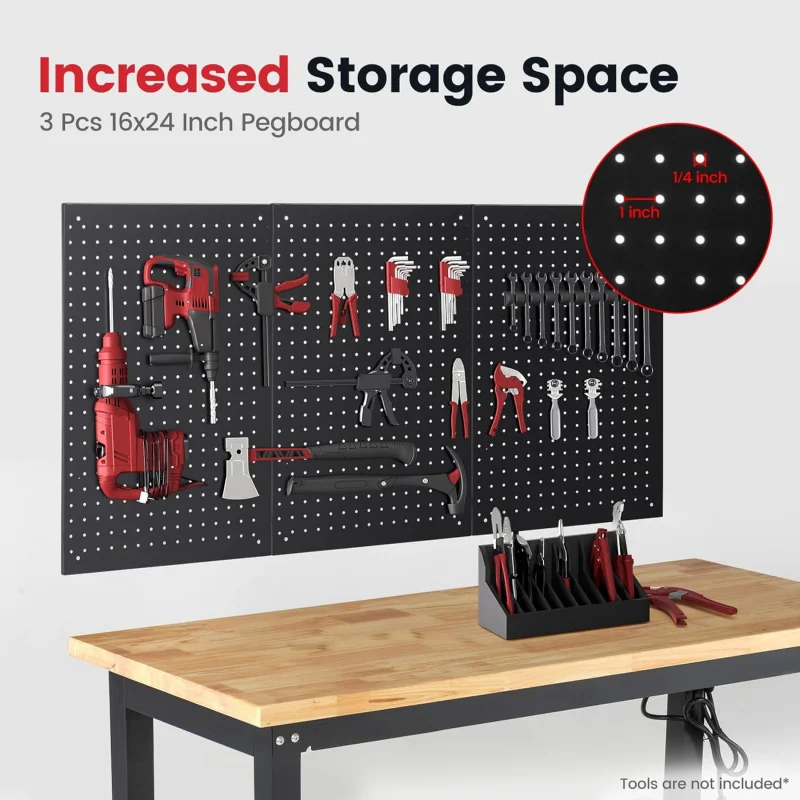 طاولة عمل للمرآب قابلة لتعديل  - مراجعة Woodworking Garage وسعره