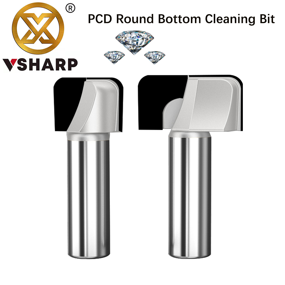 Vsharp PCD قوس مزدوج جولة أسفل - مراجعة Woodworking Quotes وسعره