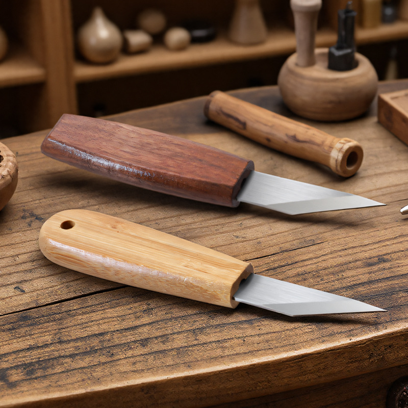 يدويا الدقة نحت سكين CRV شفرة  - مراجعة Woodworking Joinery وسعره