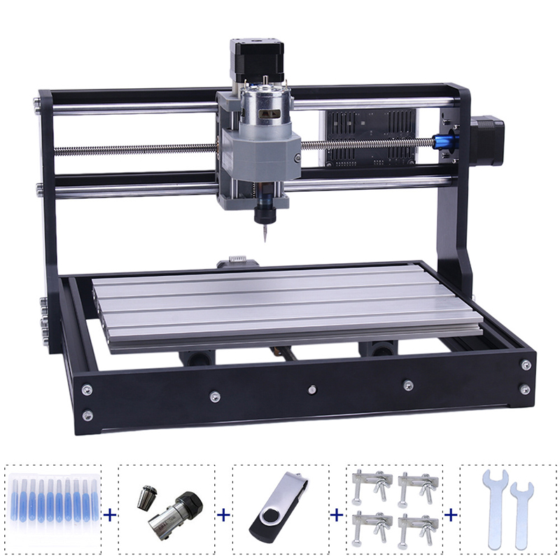 ماكينة نقش الخشب CNC 3018Pro ب - مراجعة Woodworking Machines وسعره