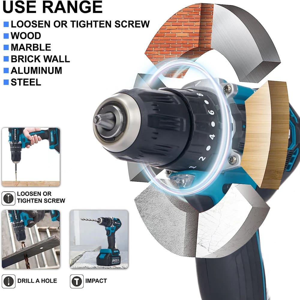 ماكيتا الأصلية DDF487 مثقاب لا - مراجعة Makita Drill Ddf484 وسعره