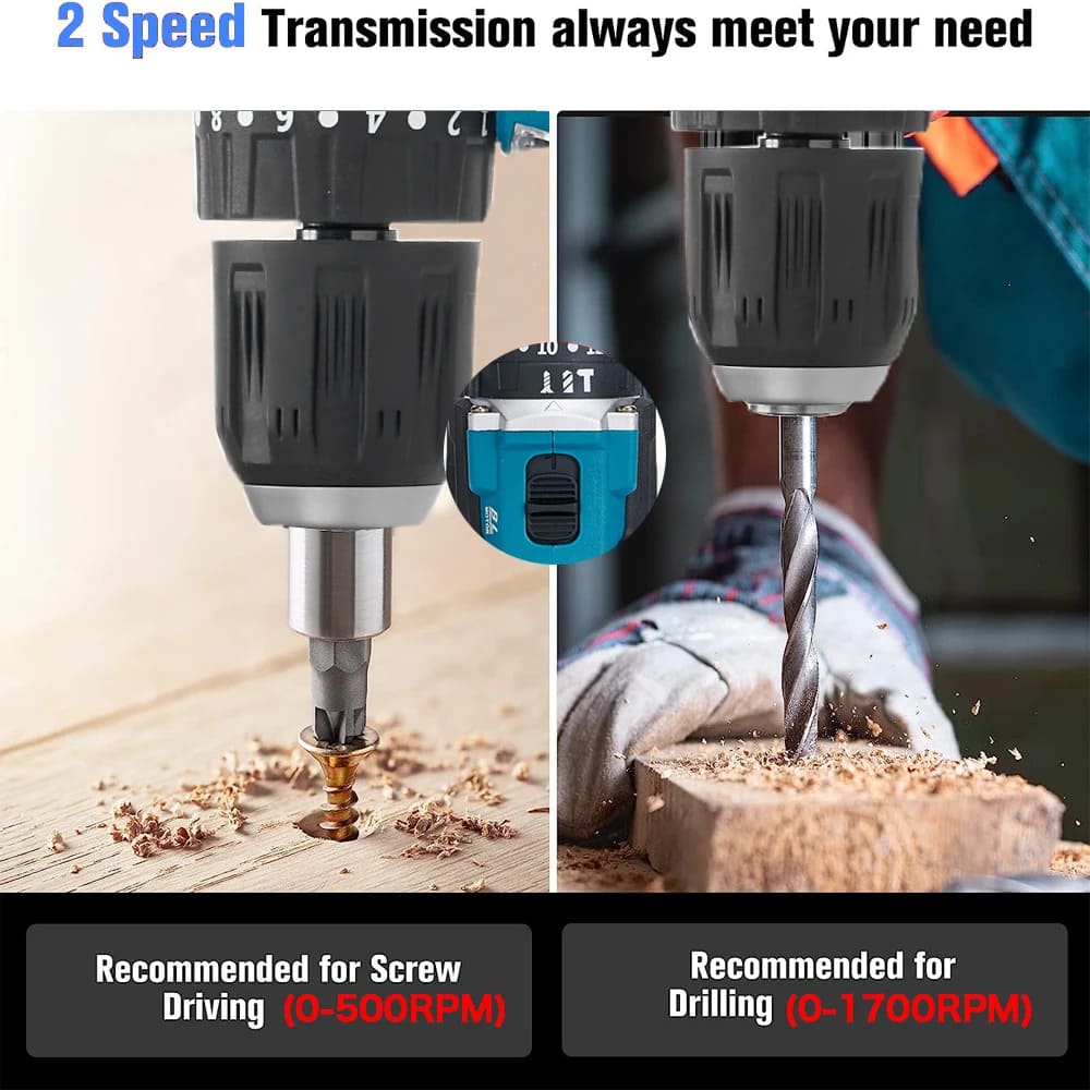 ماكيتا الأصلية DDF487 مثقاب لا - مراجعة Makita Drill Ddf484 وسعره