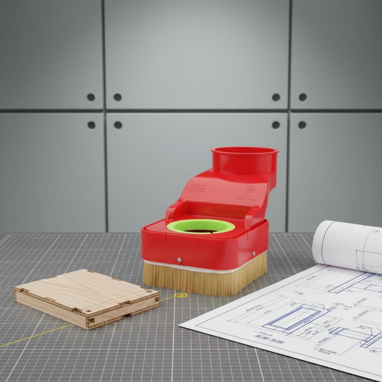 غطاء غبار لماكينة راوتر CNC، ف - مراجعة Vacuum Woodworking وسعره