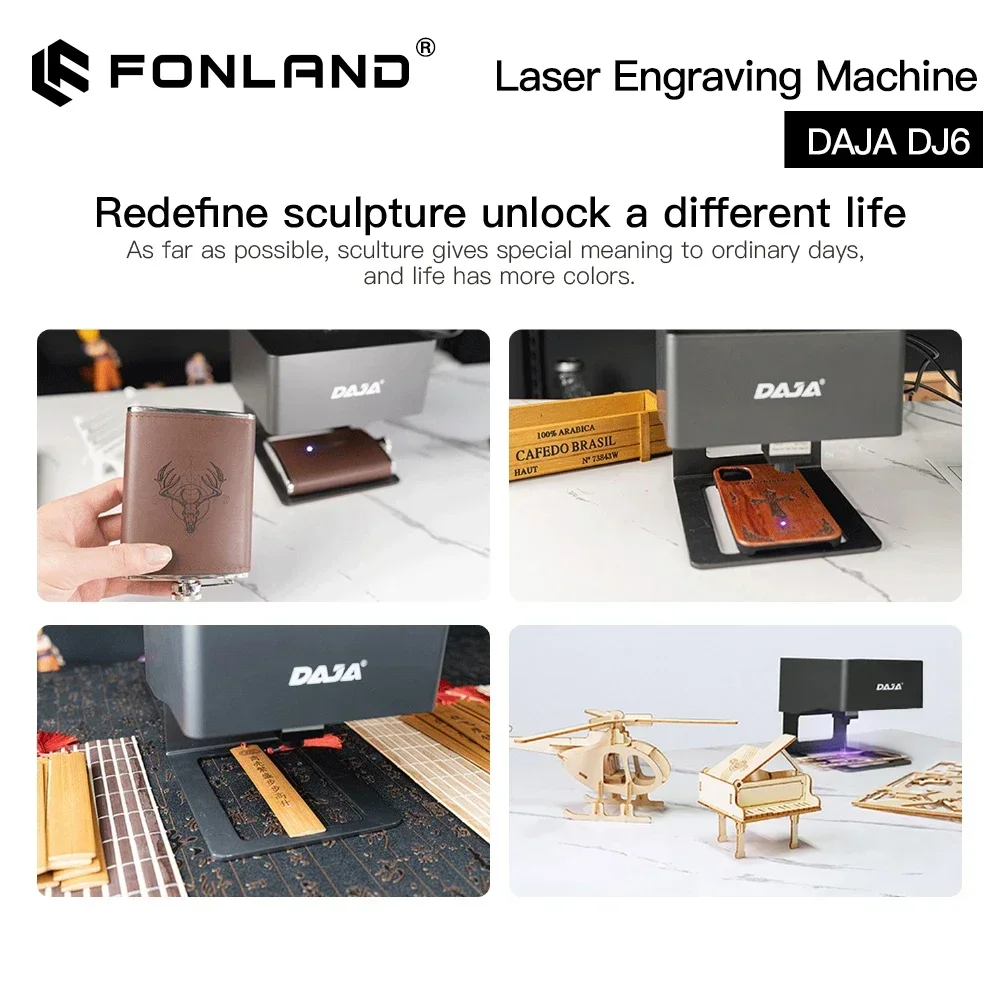 DAJA الليزر حفارة التصنيع باست - مراجعة Woodworking Logo وسعره