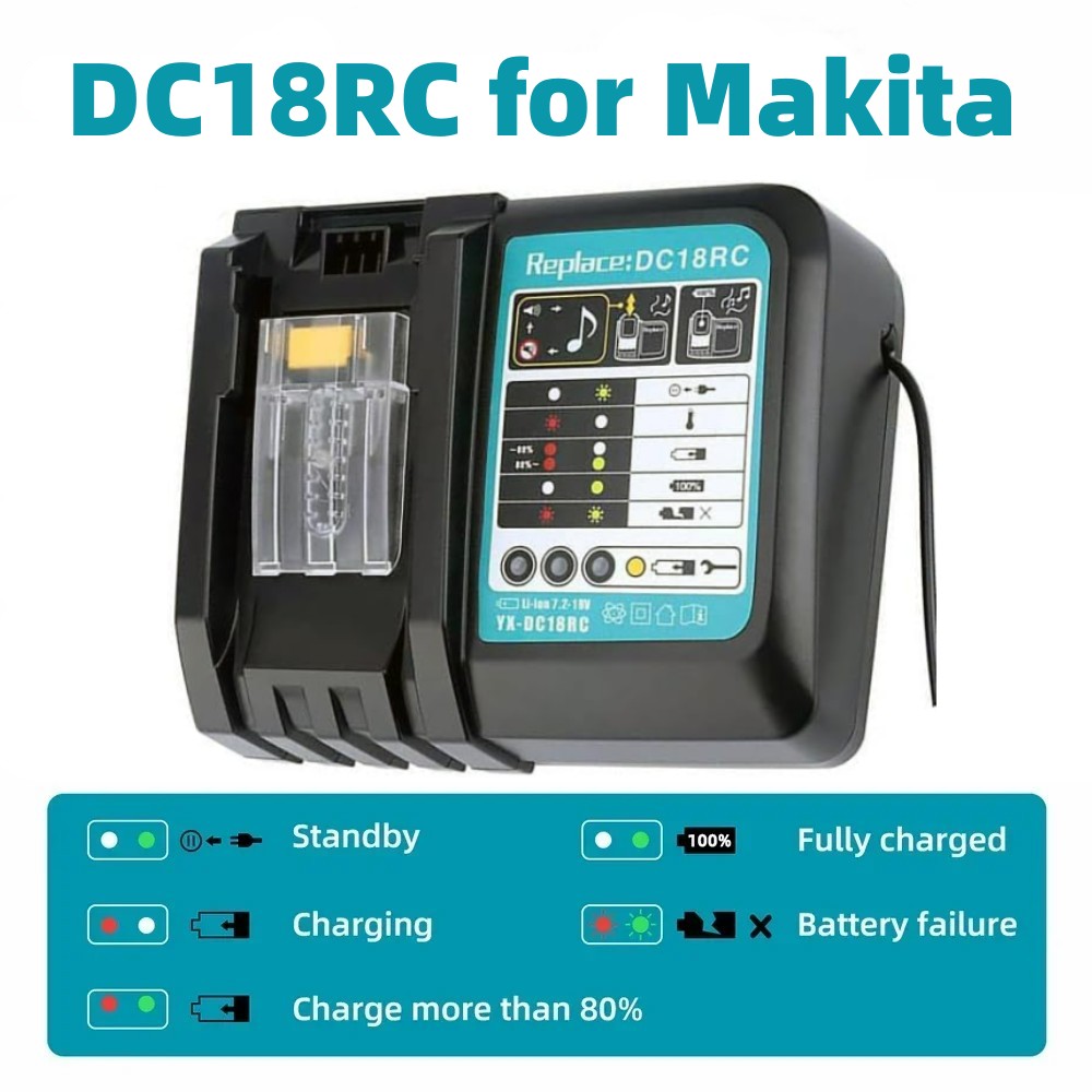 شاحن بطارية ليثيوم أيون DC18RC - مراجعة Makita Drill Hp1640 وسعره