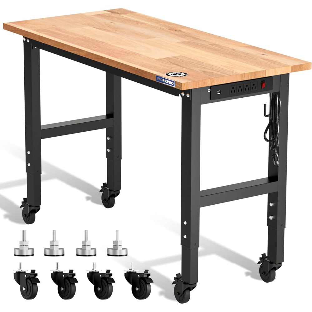 منضدة عمل جراج، منضدة عمل قابل - مراجعة Woodworking Garage وسعره