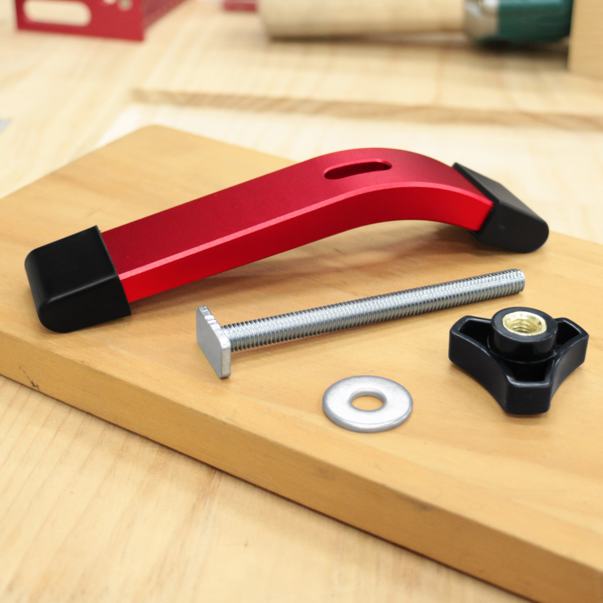 1 قطعة T-المسار اضغط باستمرار  - مراجعة Woodworking Joinery وسعره
