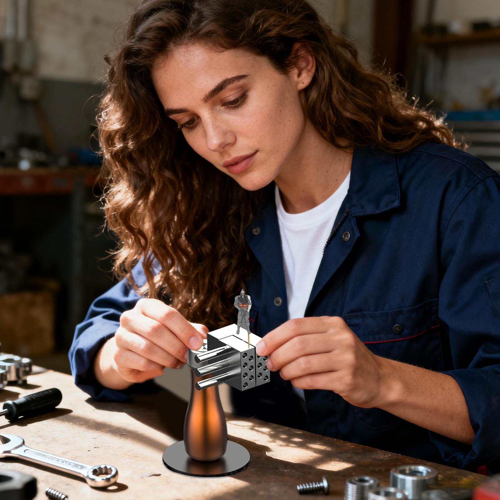 ملزمة صغيرة منضدية نموذج بناء  - مراجعة Woodworking Crafts وسعره