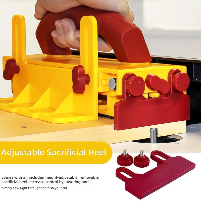 مقبض دفع لمنشار الطاولة، أداة  - مراجعة Woodworking Kickback وسعره
