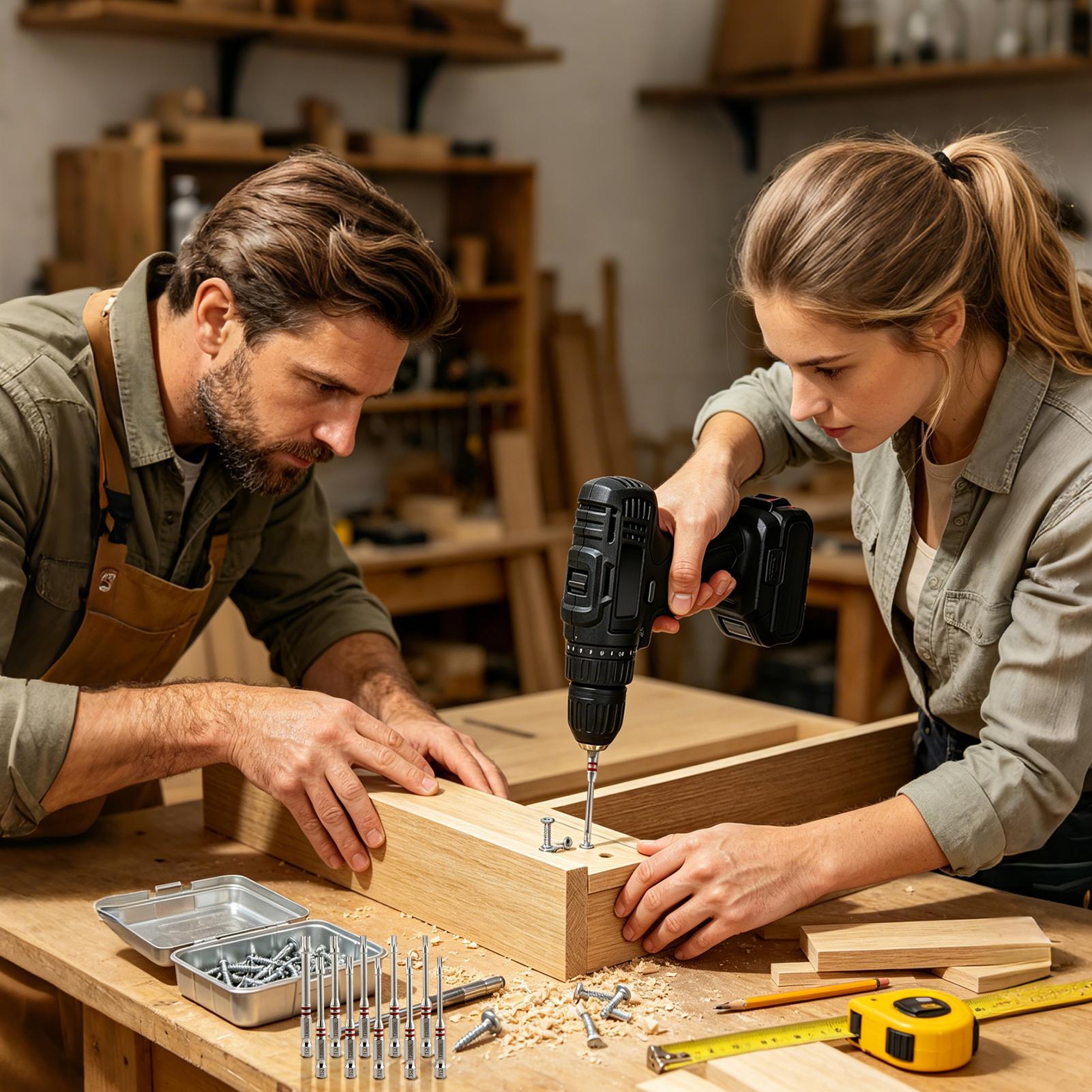 مجموعة رؤوس سداسية 10 قطع 65 م - مراجعة Woodworking Garage وسعره
